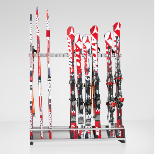 Ski- und Snowboard-Aufbewahrung