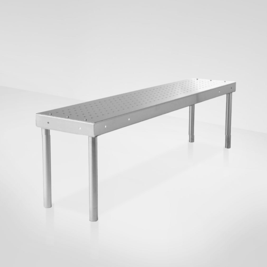 Stainless steel bench