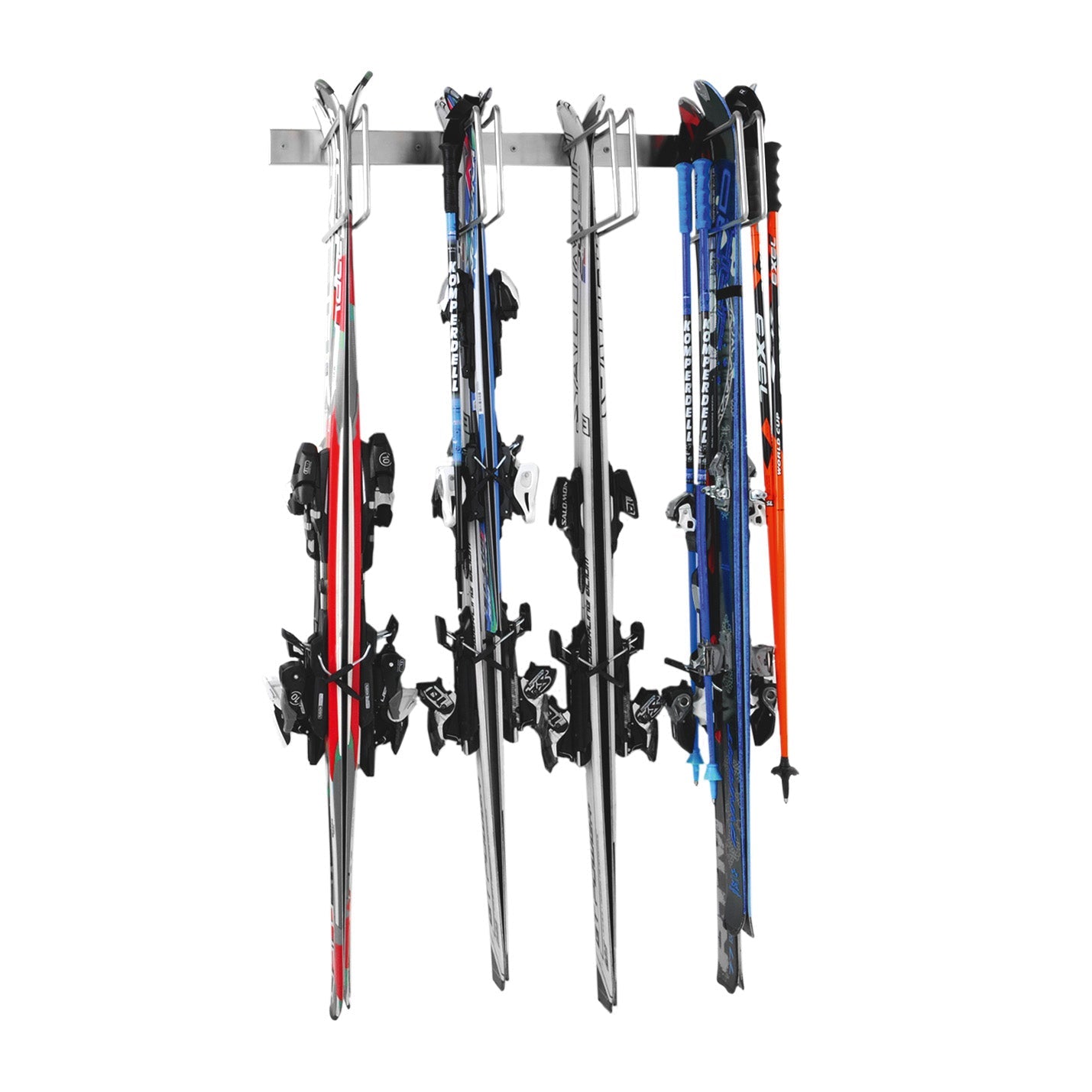 Ski hanging rack